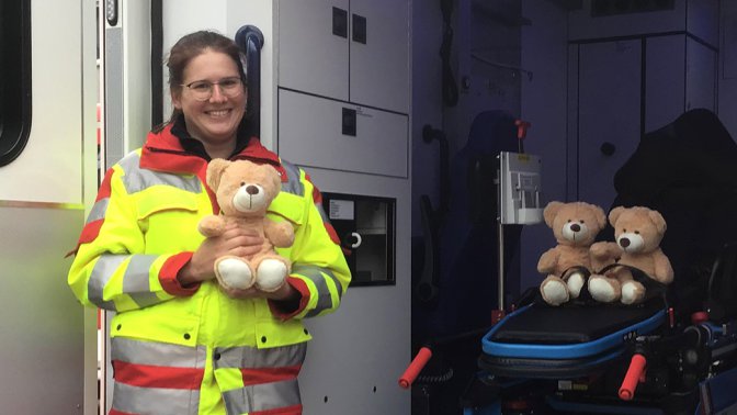 🧸 100 Tröste-Teddys für die Region! 🧸