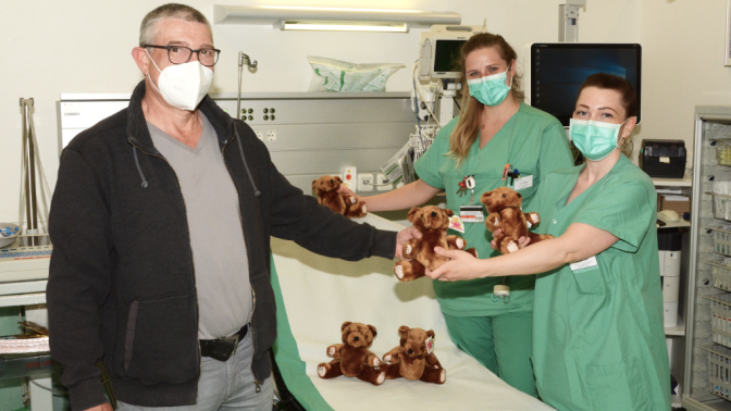 Teddys für kleine Patienten
